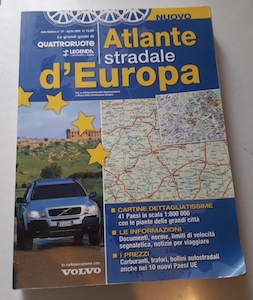 Atlante stradale d'europa
