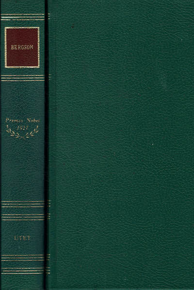 Bergson - premio Nobel 1927