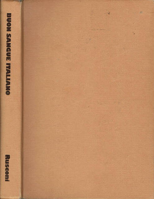 Buon sangue italiano Antologia di gialli italiani