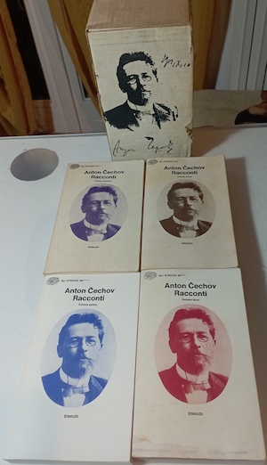 Cechov Racconti volumi 1/2/3/5 ( manca il 4 volume ) …
