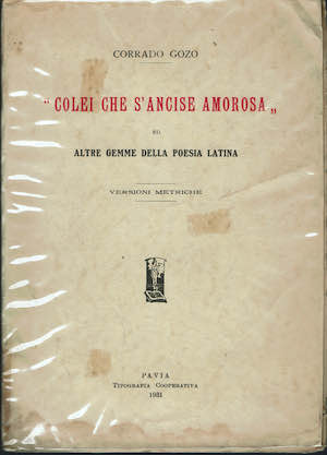 Colei che s'ancise amorosa