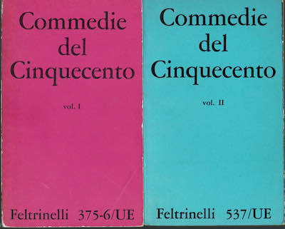 Commedie del cinquecento Vol. I/II