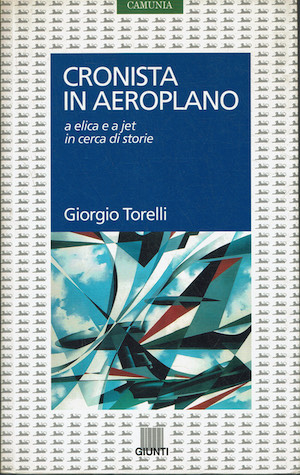 Cronista in aeroplano a elica e a jet in cerca …