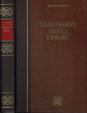Dizionario degli errori