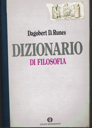 Dizionario di filosofia.