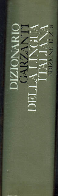Dizionario Garzanti della lingua italiana