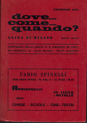 Dove.come.quando? Guida di Milano Anno XLVI