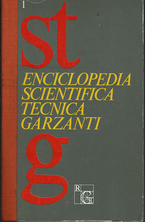 Enciclopedia Scientifica tecnica Garzanti A-K ( primo volume )
