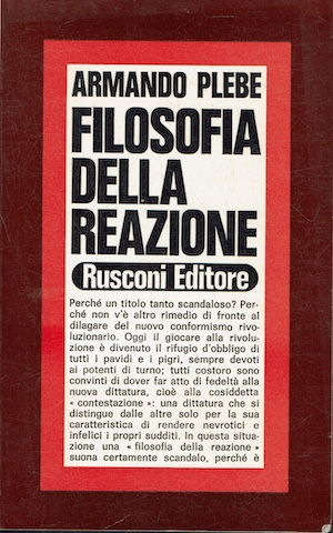 Filosofia della reazione