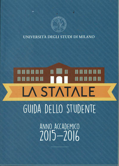 Guida dello studente. Anno accademico 2015-2016