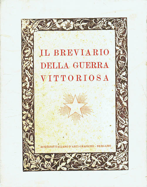 Il breviario della guerra vittoriosa ( copia anastatica )