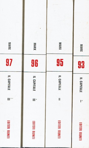 Il Capitale - 4 volumi (specifiche nelle note e nelle …