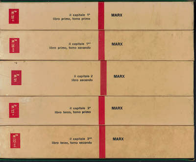 Il capitale ,opera in 5 tomi