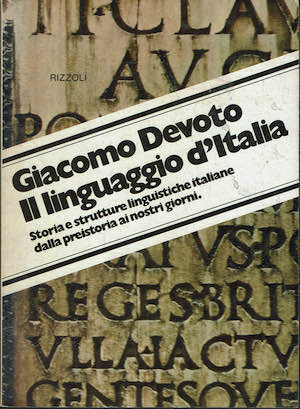 Il linguaggio d'Italia.Storia e strutture linguistiche italiane dalla preistoria ai …