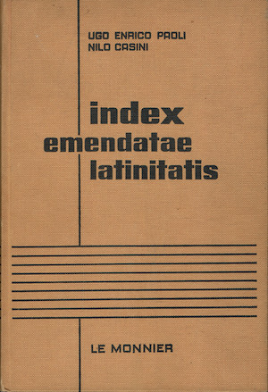Index emendatae latinitatis
