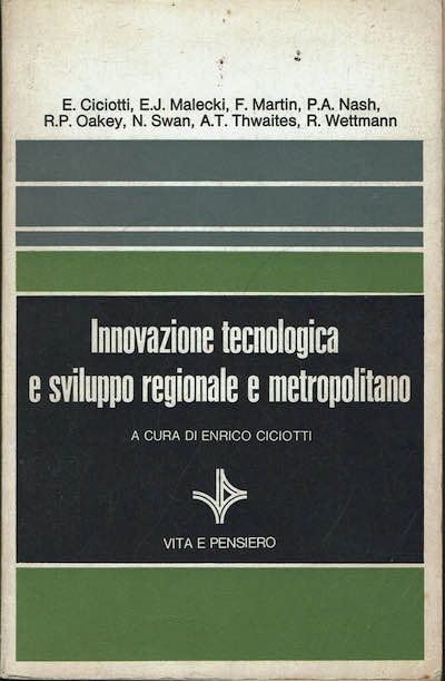 Innovazione tecnologica e sviluppo regionale e metropolitano
