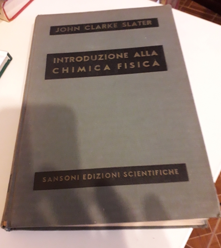 Introduzione alla chimica fisica, traduzione dall'inglese di Eolo