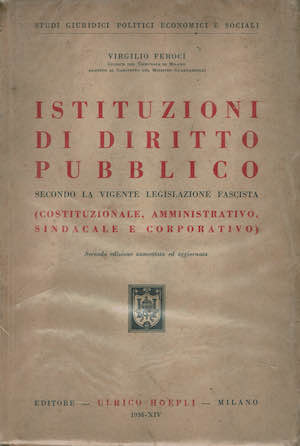 Istituzioni di diritto pubblico