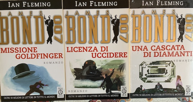 James bond 007. Missione Goldfinger. Licenza di uccidere. Una cascata …