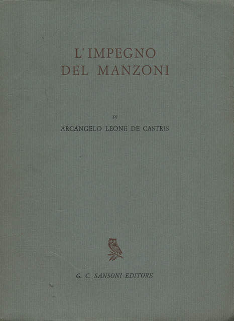 L'impegno del Manzoni