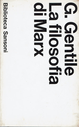 La filosofia di Marx