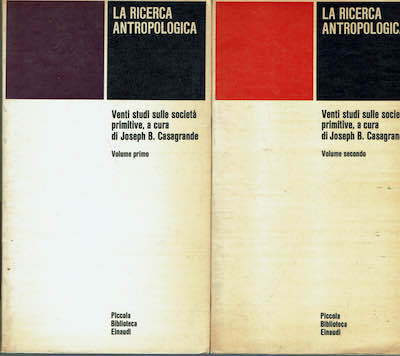 La ricerca antropologica Venti studi sulle società primitive - Vol. …