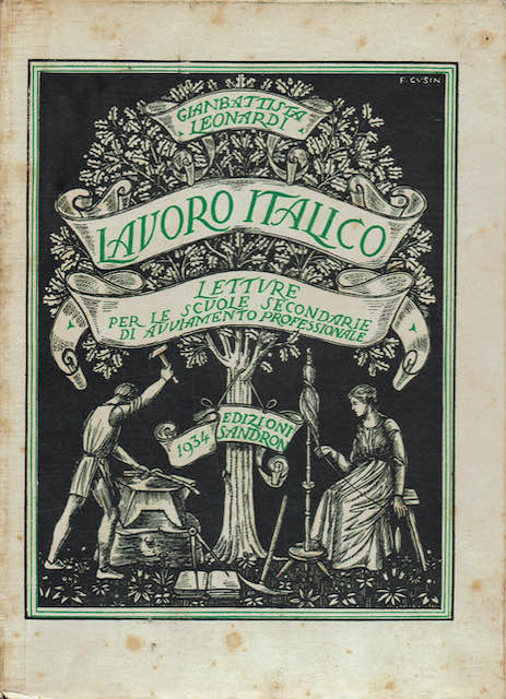 Lavoro Italico ,letture scelte per le scuole di avviamento professionale