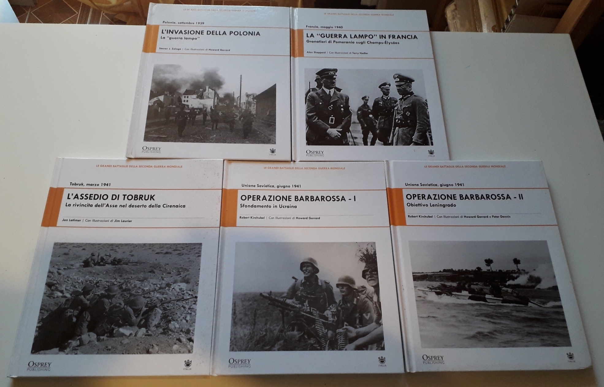 Le grandi battaglie della seconda guerra mondiale 1939-1941. (5 vol. …