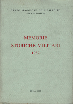 Memorie storiche militari 1982