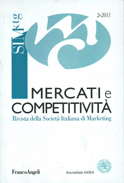Mercati e competitivita'. 2/2011 rivista della società italiana di marketing