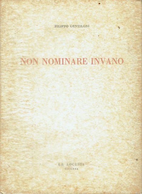 Non nominare invano