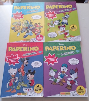 Paperino & Friends n.1/2/3/4