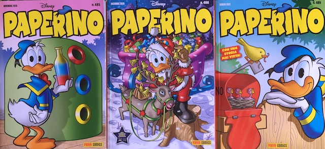 Paperino N.485/486/489
