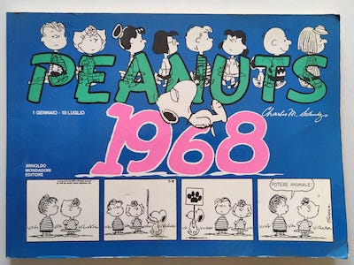 Peanuts 1968