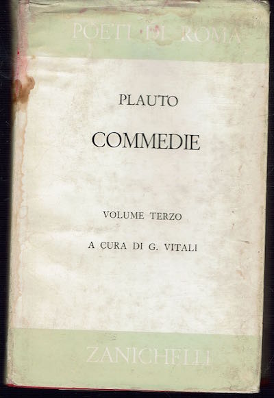 Plauto commedie vol.terzo