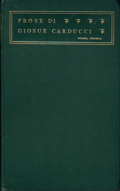 Prose di Giosue' Carducci