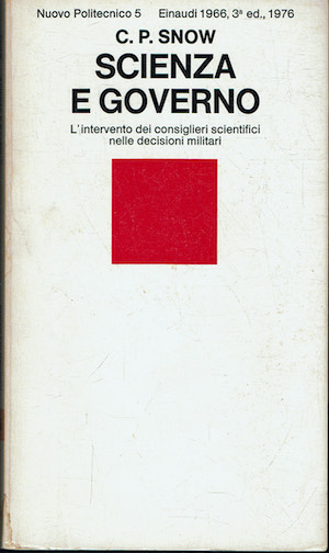 Scienza e governo - L'intervento dei consiglieri scientifici nelle decisioni …