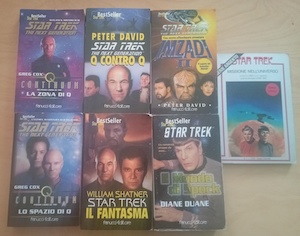 Star Trek. Stock di 7 volumi ,titoli nelle note