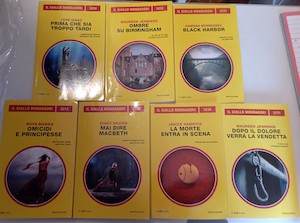 Stock 7 libri - Il Giallo Mondadori - numeri 3171/3214/3235/3224/3232/3233 …
