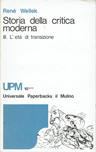 Storia della critica moderna vol. III