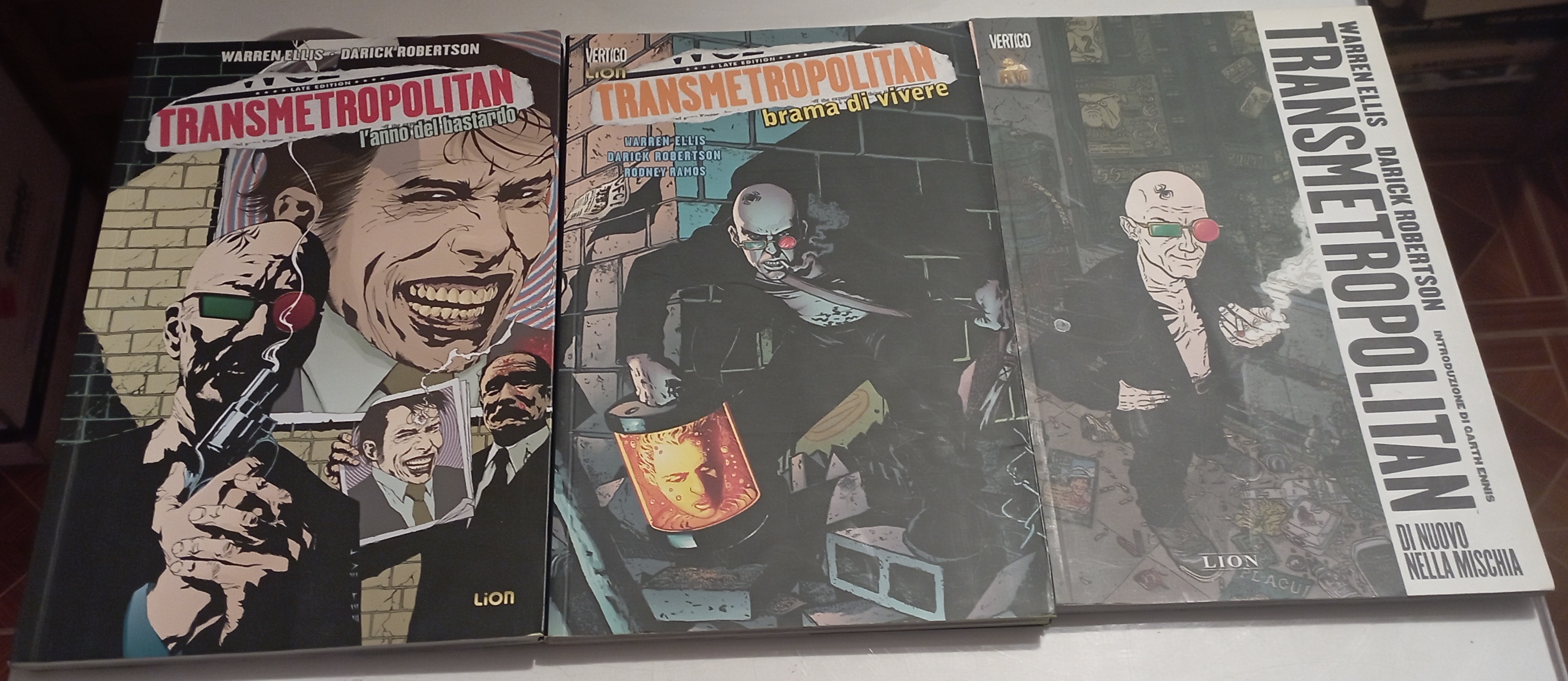 Transmetropolitan volumi 1/2/3