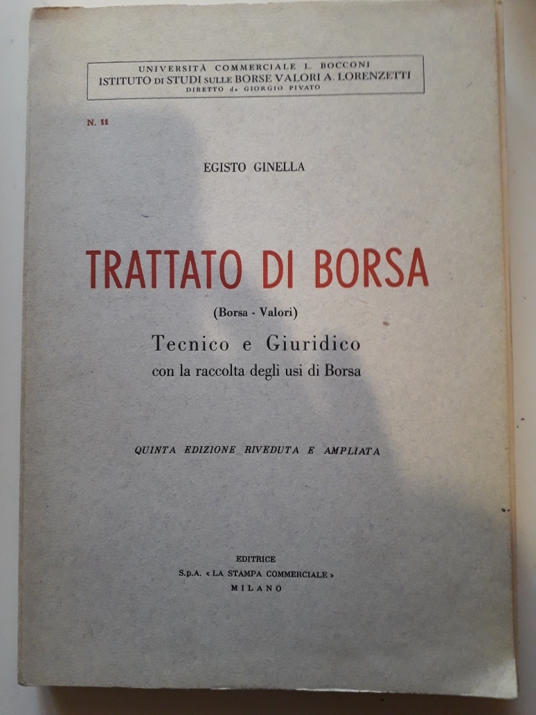 Trattato di borsa