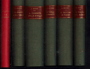 Virginio Brocchi Cofanetto 5 libri (La rocca sull'onda - Il …