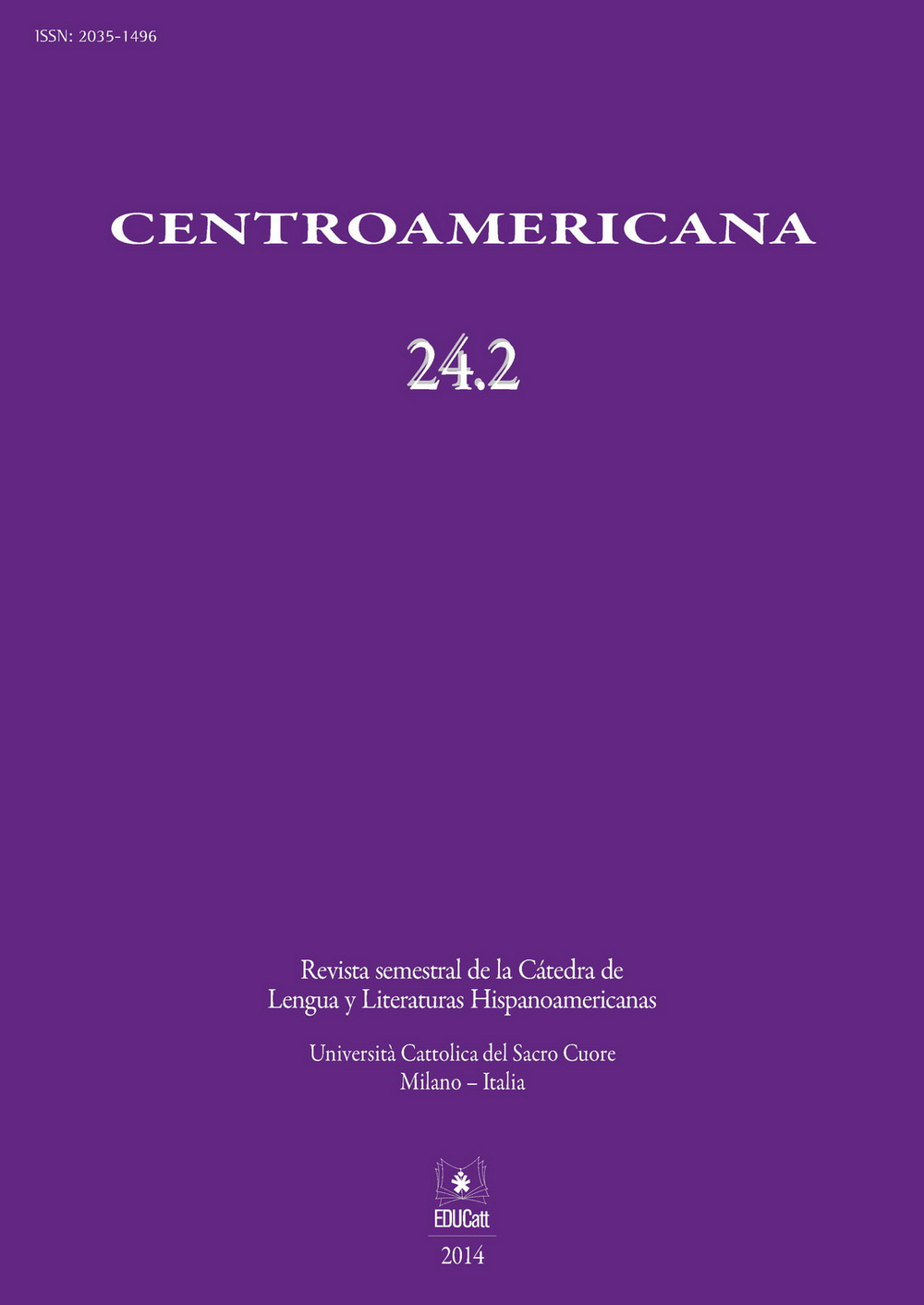 Centroamericana. Vol. 24/2