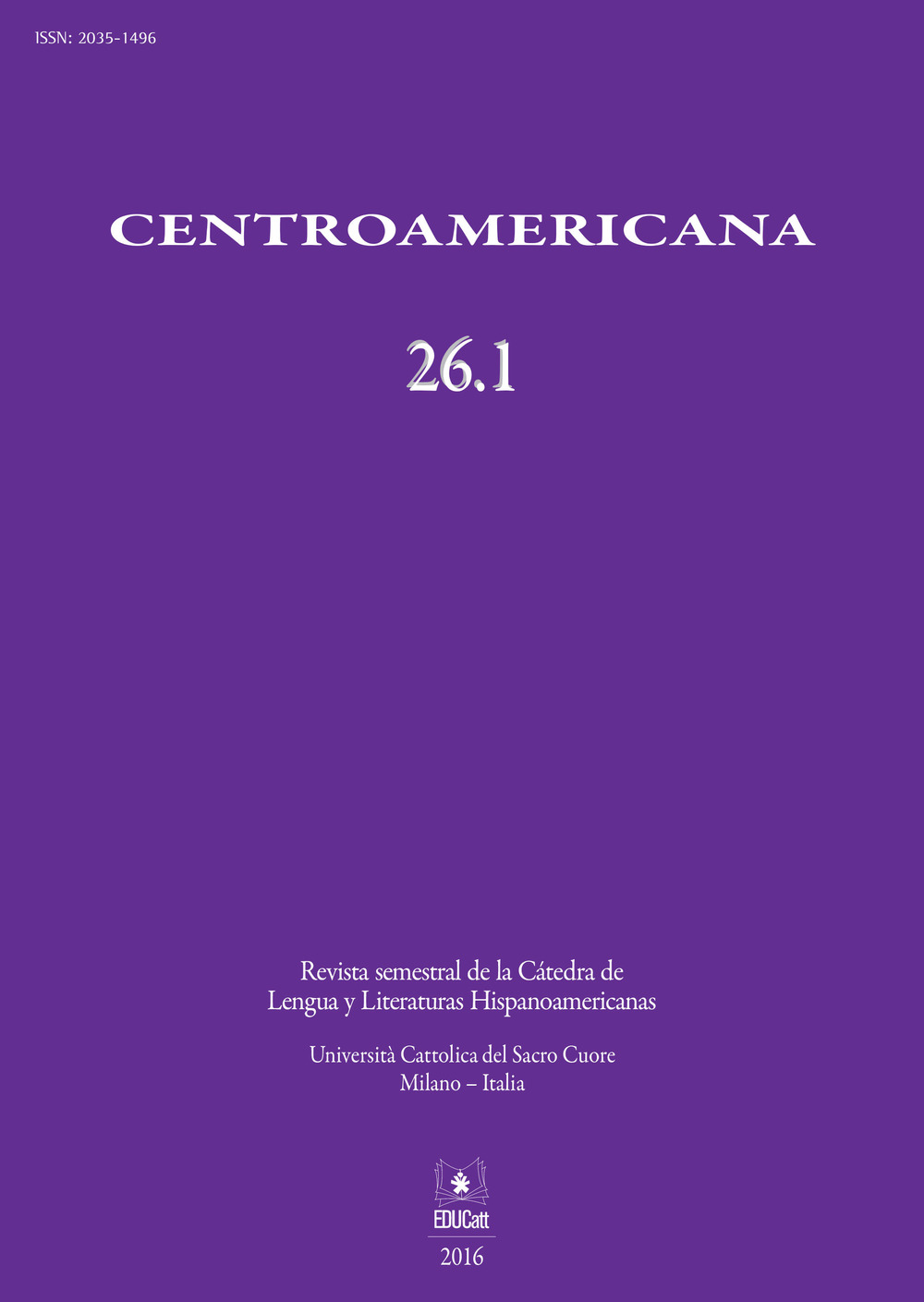 Centroamericana. Vol. 26/1