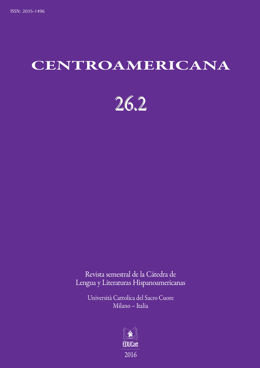 Centroamericana. Vol. 26/2