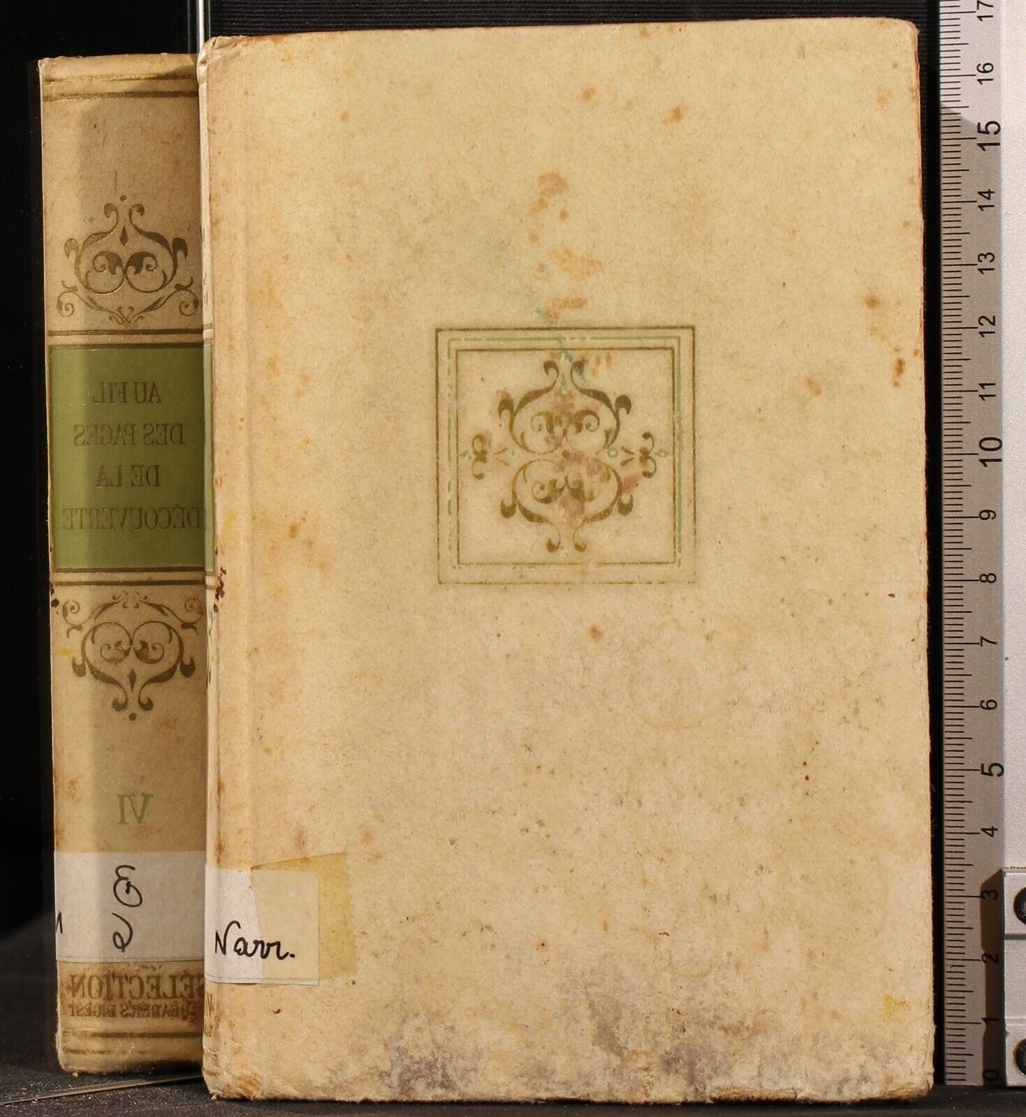 Au fil des pages de la decouverte