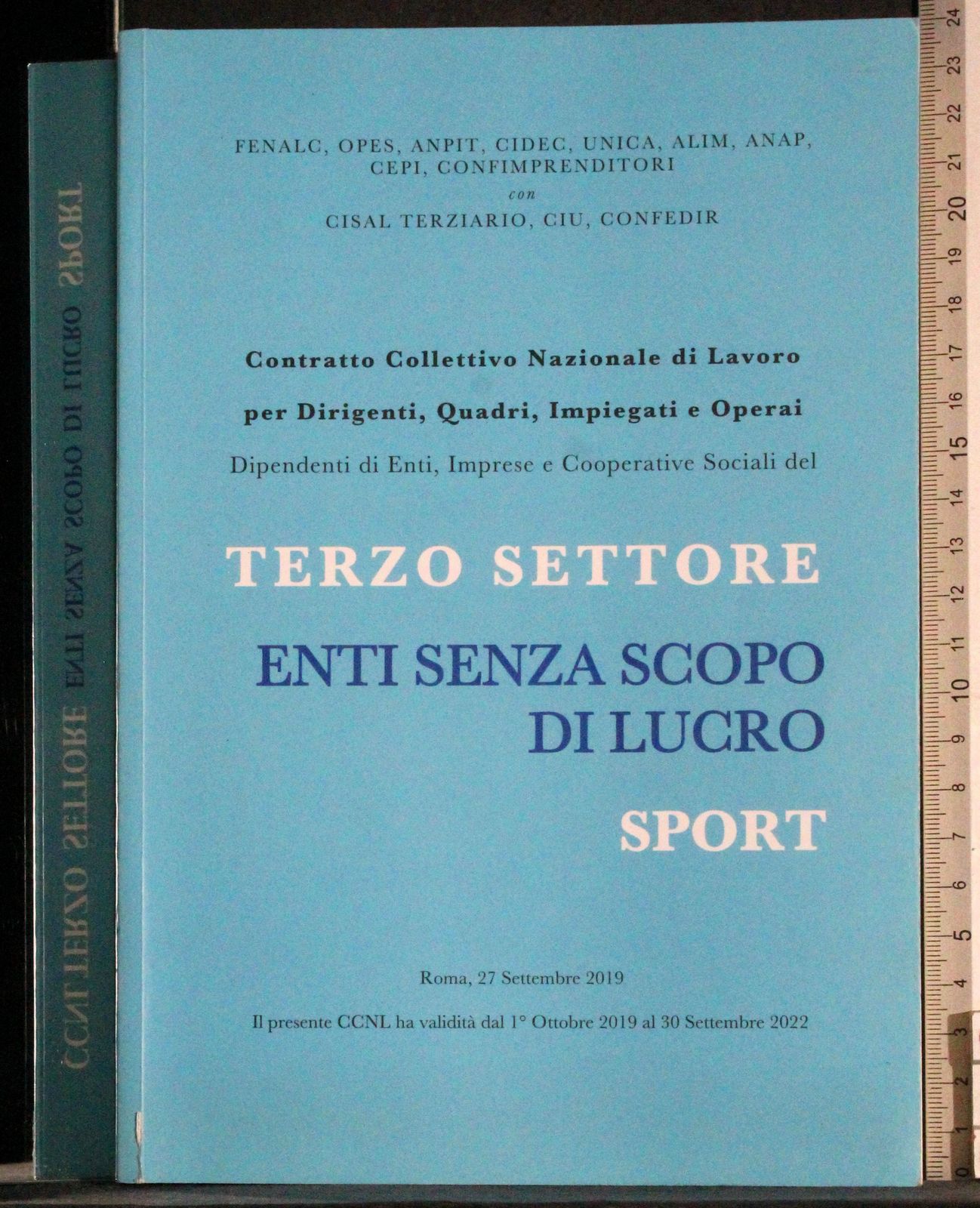 CCNL Terzo settore. Enti senza scopo di lucro. Sport