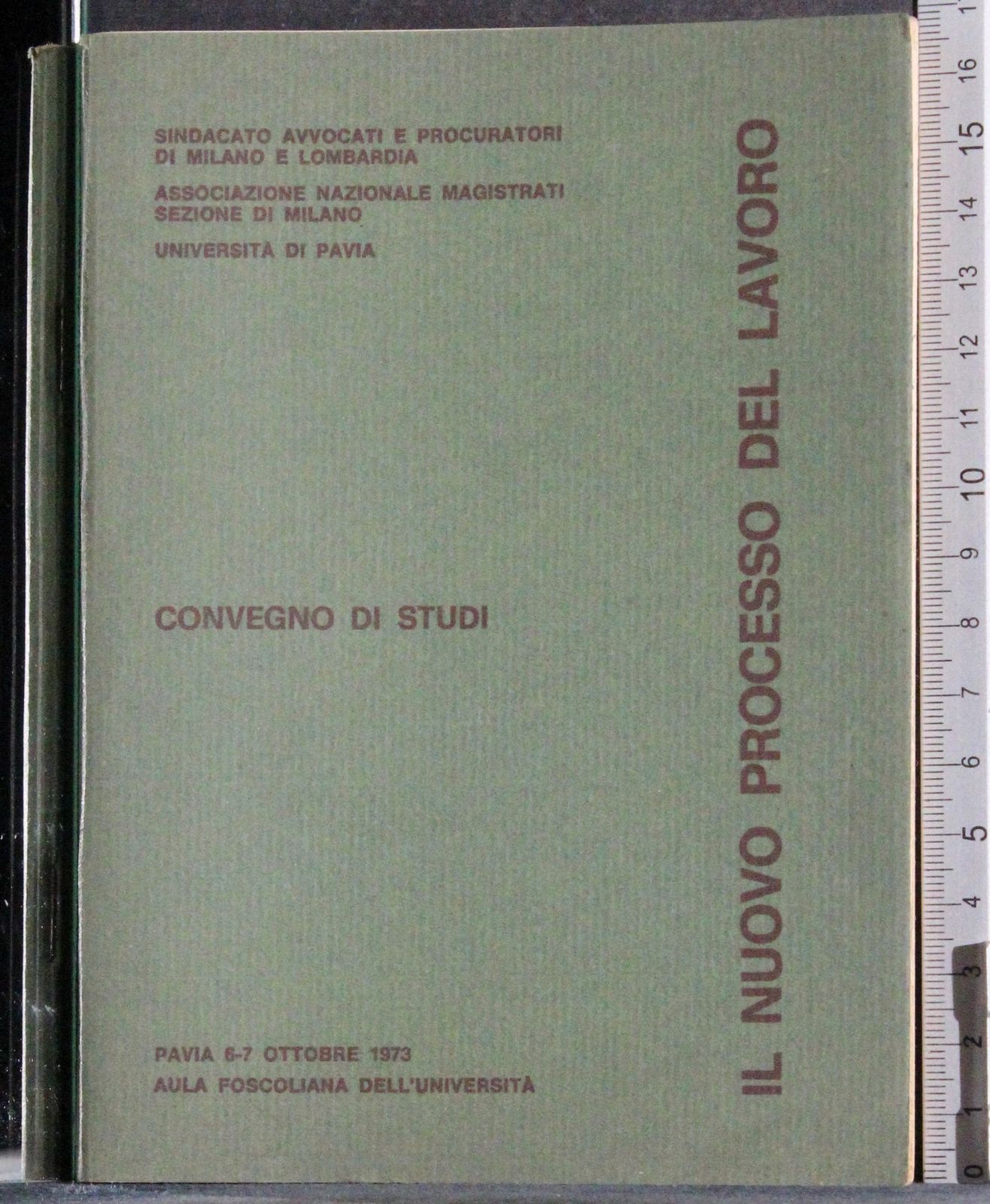 Convegno di studi. Il nuovo processo del lavoro