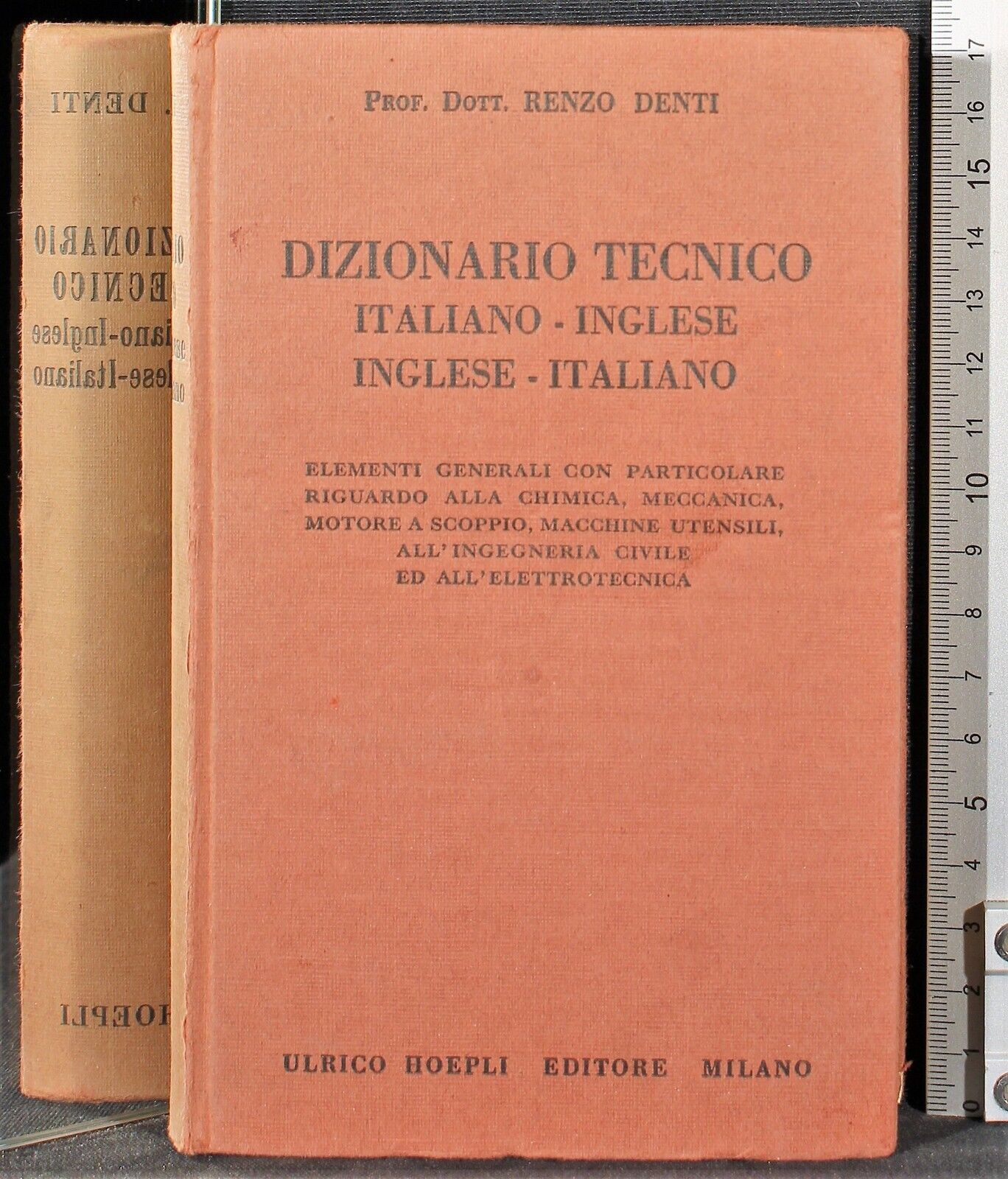 Dizionario tecnico. Italiano-Inglese. Inglese-Italiano